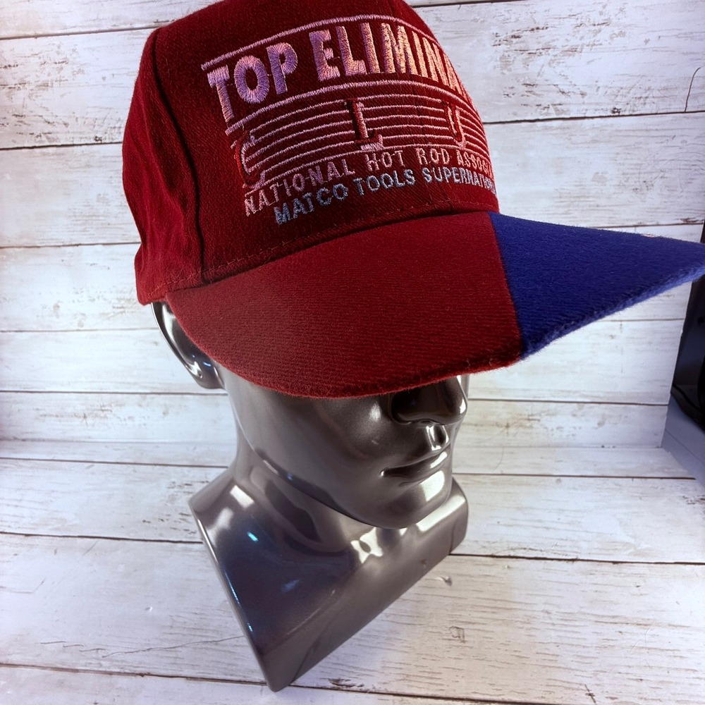 Vintage 1997 NHRA Matco Tools Supernationals Houston TX‎ Hat Top Eliminator Club